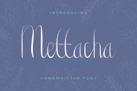 Mettacha Demo Font