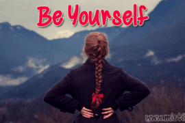 Be Yourself Font