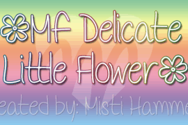 Delicate Little Flower Font