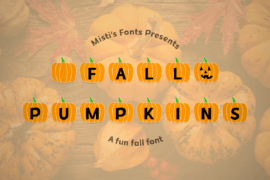 MF Fall Pumpkins Font Family