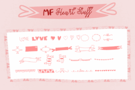 MF Heart Stuff Font