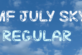 Mf July Sky Font