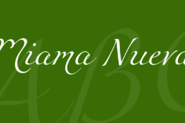 Miama Nueva Font