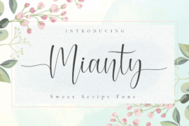 Mianty Font