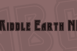 Middle Earth NF Font