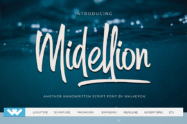 Midellion Demo Font