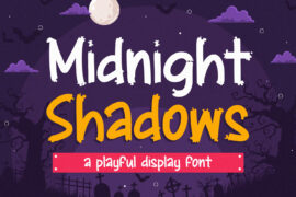Midnight Shadows Font