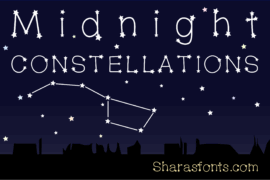 MidnightConstellations Font