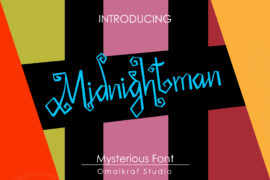 Midnightman Font