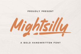 Mightsilly Font