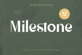 Milestone Font