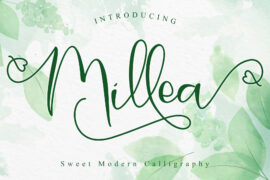 Millea Diary Font
