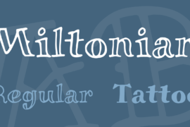 Miltonian Font Family