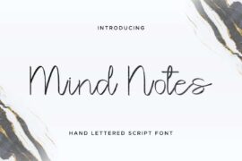 Mind Notes Demo Font
