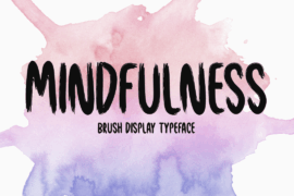 Mindfulness Font