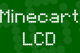 Minecart LCD Font