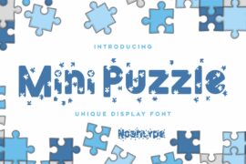 Mini Puzzle Demo Font