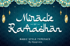 Miracle Ramadhan Font