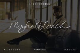 Mishelblanch Demo Font