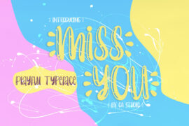 miss you Font
