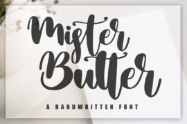 Mister Butter Font