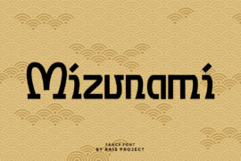 Mizunami Demo Font