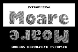 Moare Font