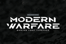 MODERN WARFARE Font