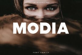 Modia-NonCommercial Font