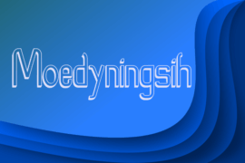 Moedyningsih_Shadow Font