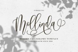 Mollinda Script Font