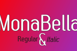 MonaBella Font Family