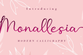 Monallesia Script Font