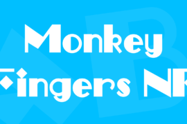 Monkey Fingers NF Font