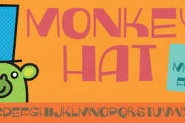 Monkey Hat DEMO Font