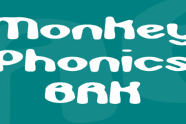 Monkey Phonics BRK Font