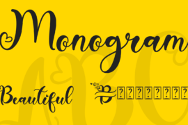 Monogram Font Family