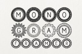 Monogram Framer Font