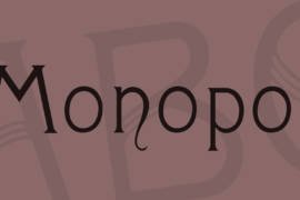 Monopol Font