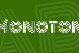 Monoton Font