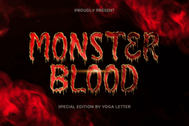Monster Blood Font