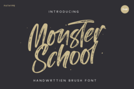 Monster School Font