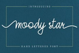 Moody Star Demo Font