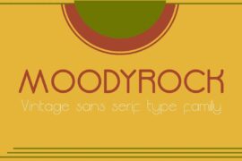 Moodyrock Font