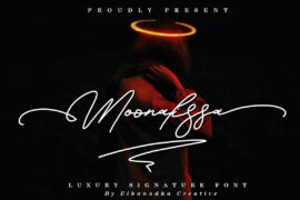 MOONALISSA DEMO Font