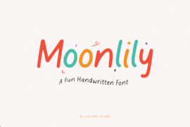 Moonlily Demo Version Font