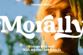 Morally Serif Font