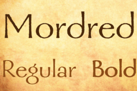 Mordred Font Family