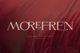 Morefren Standard Font