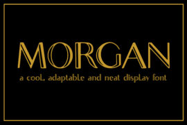 Morgan Free Personal Font